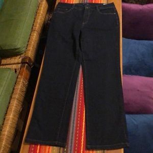 Bandolino dark denim jeans. Excellent condition